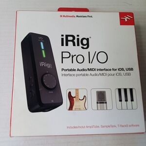 IK Multimedia iRig PRO I / O High-end audio / MIDI interface IP-IRIG-PROIO-AS